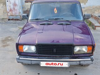 2000 Lada (ВАЗ) 2107, фиолетовый, 79000 рублей, вид 2
