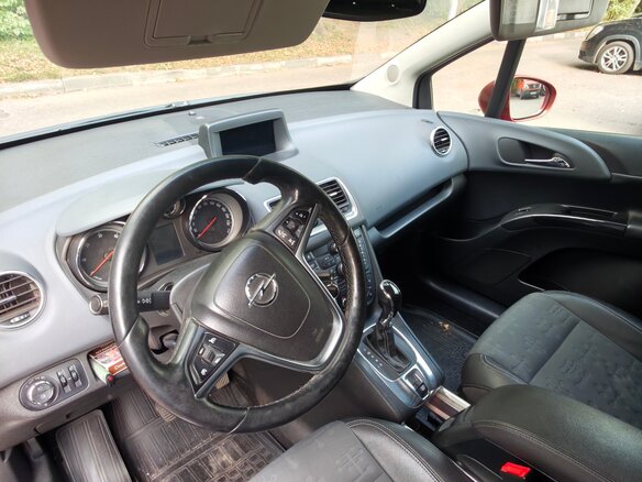 2012 Opel Meriva B, оранжевый, 660000 рублей - вид 8