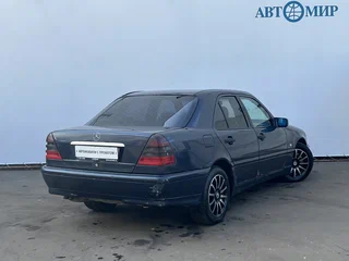 1998 Mercedes-Benz C-Класс 200 I (W202) Рестайлинг, синий, 375000 рублей, вид 5