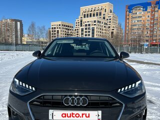 2021 Audi A4 35 TFSI V (B9) Рестайлинг, серый, 3550000 рублей, вид 3