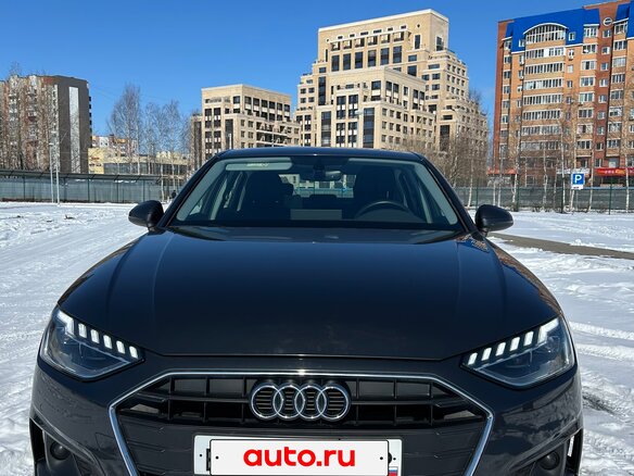 2021 Audi A4 35 TFSI V (B9) Рестайлинг, серый, 3550000 рублей - вид 2