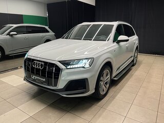 2020 Audi Q7 45 TDI II (4M) Рестайлинг, белый, 7750000 рублей, вид 3