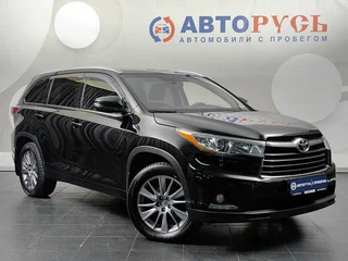 2014 Toyota Highlander III (XU50), чёрный, 2727000 рублей, вид 1