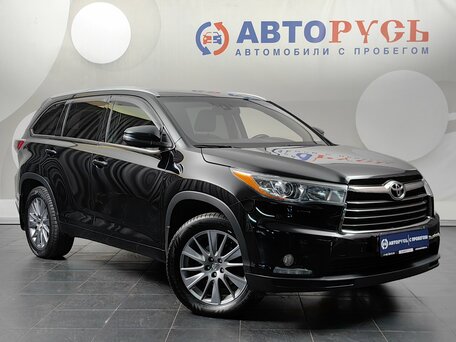2014 Toyota Highlander III (XU50), чёрный, 2686000 рублей, вид 1