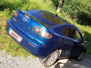 2006 Mazda 3 I (BK) Рестайлинг, синий, 600000 рублей, вид 2
