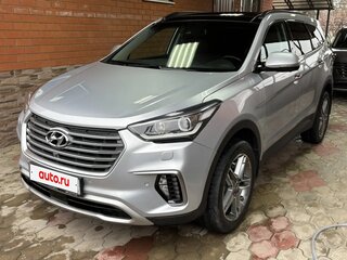 2018 Hyundai Santa Fe Grand III Рестайлинг, серебристый, 2800000 рублей, вид 3