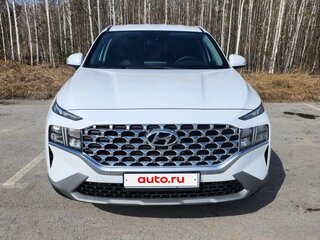 2021 Hyundai Santa Fe IV Рестайлинг, белый, 2690000 рублей, вид 3