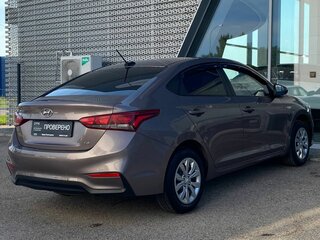 2019 Hyundai Solaris II, коричневый, 1190000 рублей, вид 5