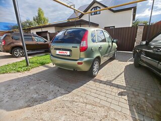 2011 Lada (ВАЗ) Kalina I, зелёный, 189000 рублей, вид 2