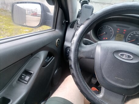 2012 Lada (ВАЗ) Granta I, синий, 300000 рублей, вид 3