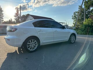 2008 Mazda 3 4-speed I (BK) Рестайлинг, белый, 745000 рублей, вид 4