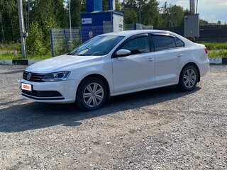 2015 Volkswagen Jetta VI Рестайлинг, белый, 690000 рублей, вид 2