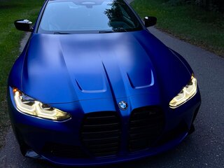 2021 BMW M4 Competition Package G82/G83, синий, 6150000 рублей, вид 2