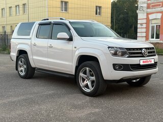 2013 Volkswagen Amarok Double Cab full-time I, белый, 2500000 рублей, вид 1