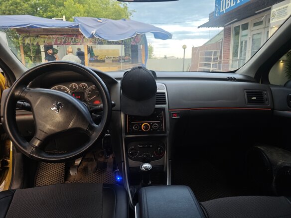 2002 Peugeot 307 I, жёлтый, 270000 рублей - вид 7