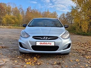 2011 Hyundai Solaris I, голубой, 780000 рублей, вид 1