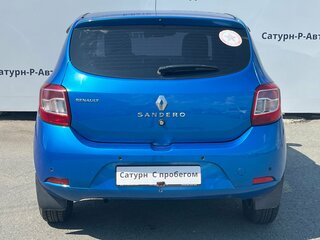 2018 Renault Sandero II, синий, 815000 рублей, вид 5