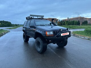 1998 Jeep Grand Cherokee I (ZJ) Рестайлинг, синий, 670000 рублей, вид 5