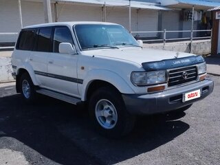 1996 Toyota Land Cruiser 80 Series Рестайлинг, белый, 2600000 рублей, вид 1