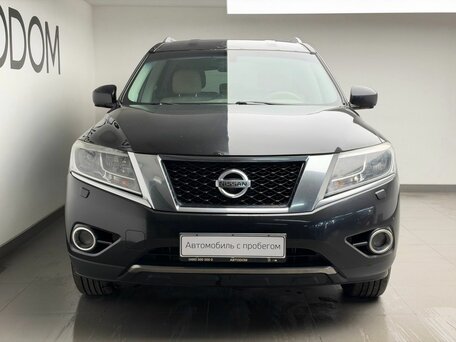 2014 Nissan Pathfinder IV, чёрный, 1254000 рублей, вид 2