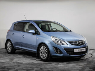 2013 Opel Corsa D Рестайлинг II, голубой, 489000 рублей, вид 3