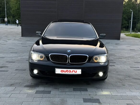 2007 BMW 7 серии Long 740Li IV (E65/E66) Рестайлинг, чёрный, 950000 рублей - вид 2