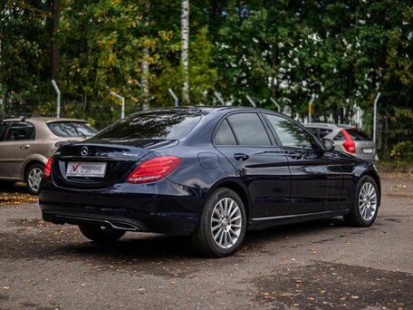 2017 Mercedes-Benz C-Класс 200 IV (W205), синий, 2377000 рублей, вид 2