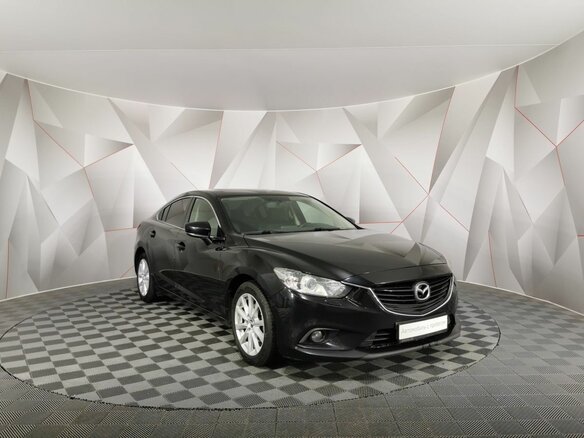 2017 Mazda 6 III (GJ) Рестайлинг, чёрный, 1915150 рублей - вид 2