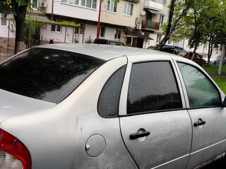 2008 Lada (ВАЗ) Kalina I, серебристый, 350000 рублей, вид 5