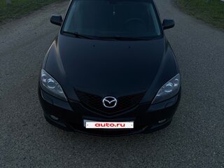 2008 Mazda 3 I (BK) Рестайлинг, чёрный, 520000 рублей, вид 1