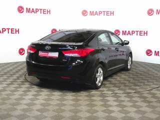 2011 Hyundai Elantra V (MD), чёрный, 683000 рублей, вид 5