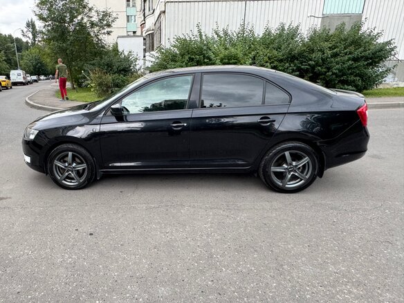 2015 Skoda Rapid I, чёрный - вид 7