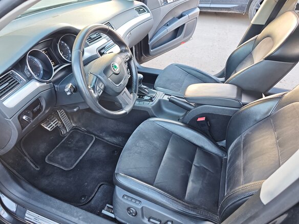 2011 Skoda Superb II, коричневый, 1050000 рублей - вид 6