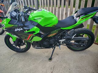 2018 Kawasaki Ninja 400, зелёный, 550000 рублей, вид 1