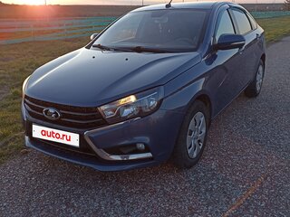 2017 Lada (ВАЗ) Vesta I, синий, 700008 рублей, вид 1
