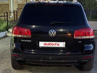 2006 Volkswagen Touareg I, чёрный, 700000 рублей, вид 4