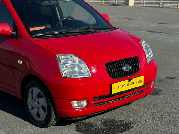 2007 Kia Picanto I Рестайлинг, красный, 460000 рублей - вид 3