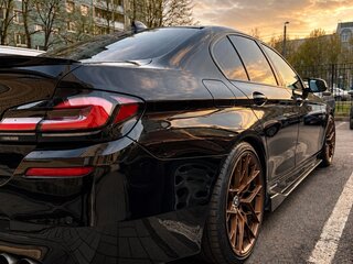 2013 BMW 5 серии 520i VI (F10/F11/F07), чёрный, 1999999 рублей, вид 4