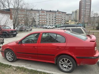 2008 Skoda Octavia I (A4) Рестайлинг, красный, 630000 рублей, вид 4