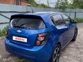 2012 Chevrolet Aveo II, синий, 495000 рублей - вид 4