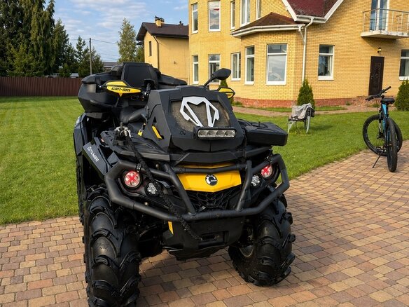 2012 BRP Can-Am Outlander 1000, жёлтый, 1200000 рублей - вид 5
