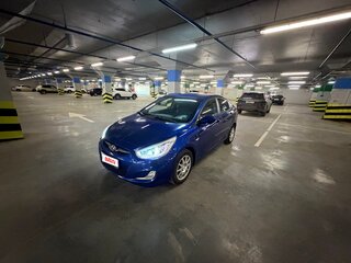 2013 Hyundai Solaris I, синий, 890000 рублей, вид 1