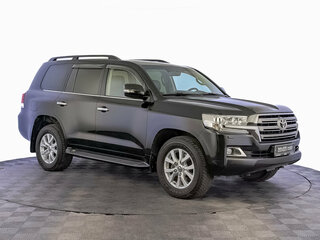 2016 Toyota Land Cruiser 200 Series Рестайлинг 2, чёрный, 5760000 рублей, вид 3