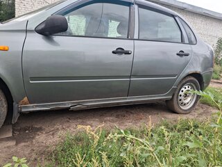 2009 Lada (ВАЗ) Kalina I, серый, 170000 рублей, вид 4