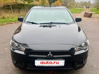 2010 Mitsubishi Lancer X, чёрный, 589500 рублей, вид 2