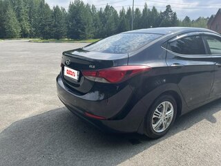 2015 Hyundai Elantra V (MD) Рестайлинг, чёрный, 1200000 рублей, вид 3