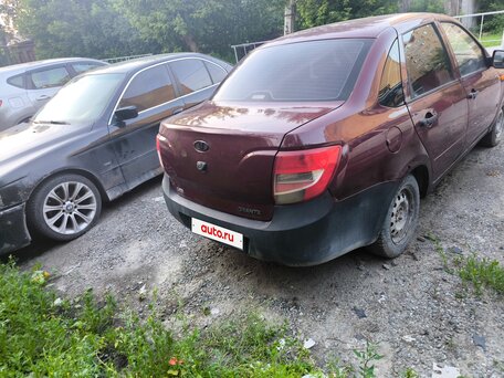 2013 Lada (ВАЗ) Granta I, красный, 230000 рублей, вид 4