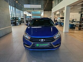 2021 Lada (ВАЗ) Vesta SW I, синий, 1079000 рублей, вид 2