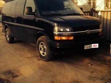 2008 Chevrolet Express, синий, 1400000 рублей, вид 1