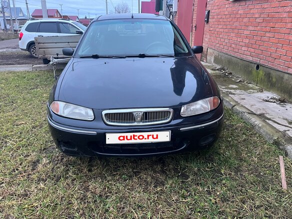 1999 Rover 200 III (R3), синий, 120000 рублей